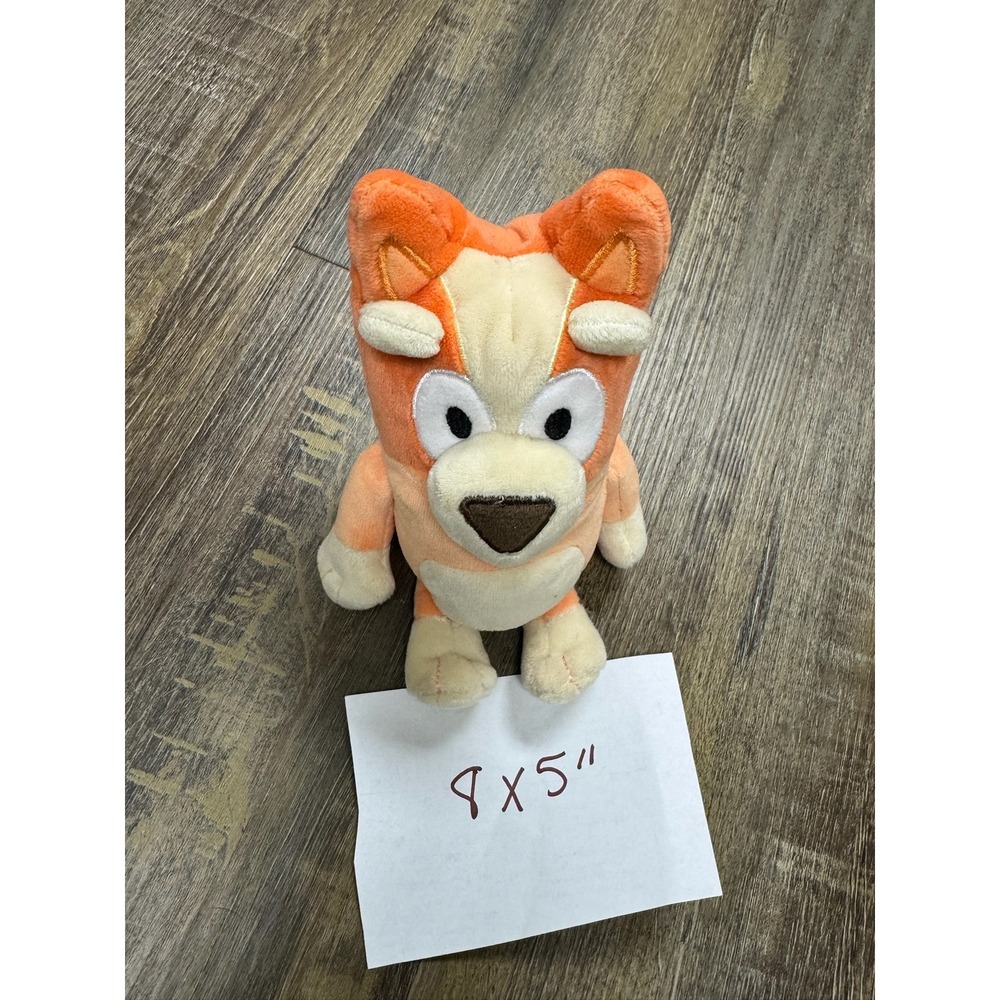 Bluey Bingo Plush Stuffed Animal Orange Dog Moose Toys 8 Inch 2018 Ludo Studio - Picture 14 of 14